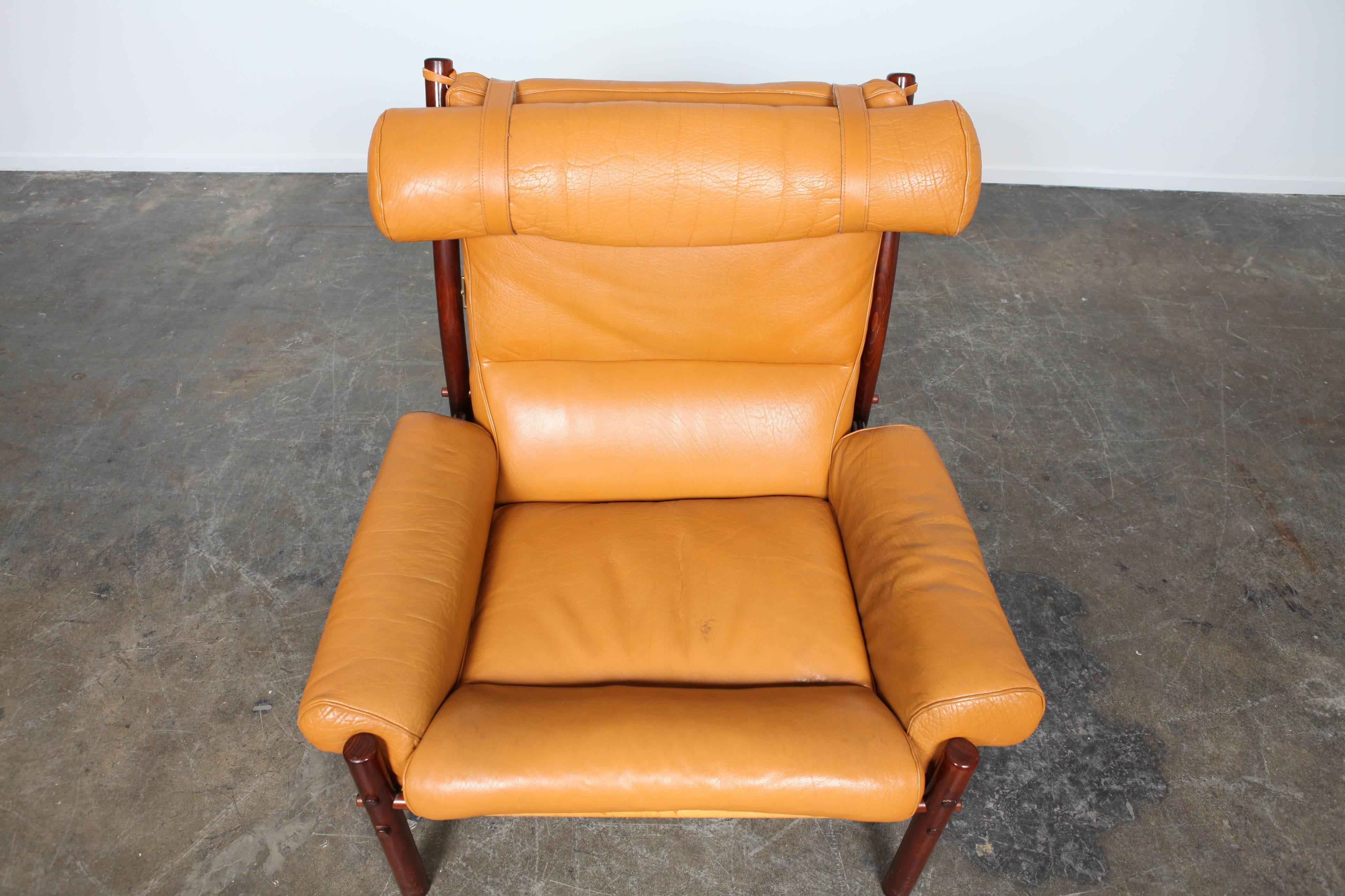 Mid-20th Century Leather Lounge 