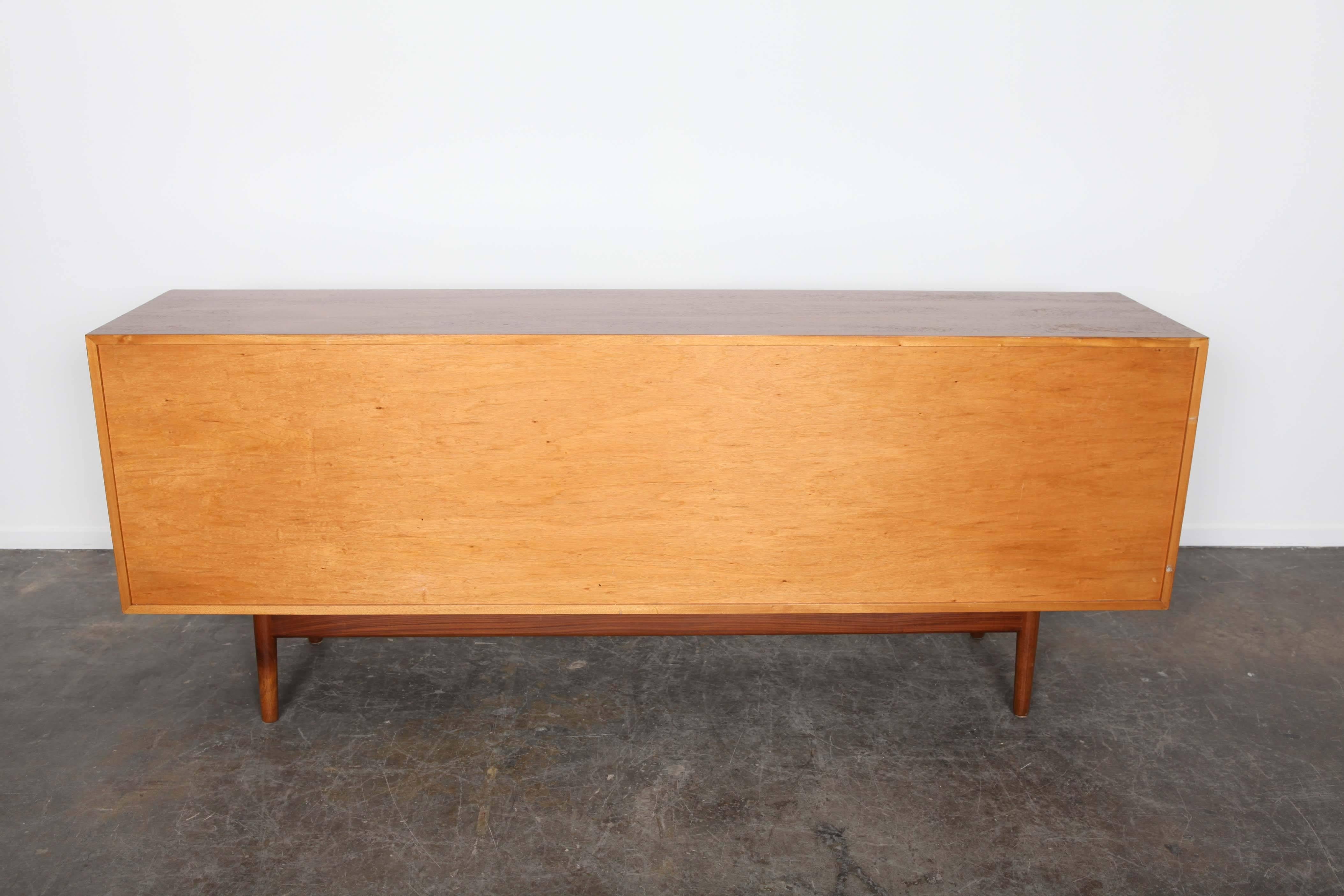Mid-20th Century Four-Drawer Teak Sidboard by Dalescraft Furniture Co. of Yorkshire, England