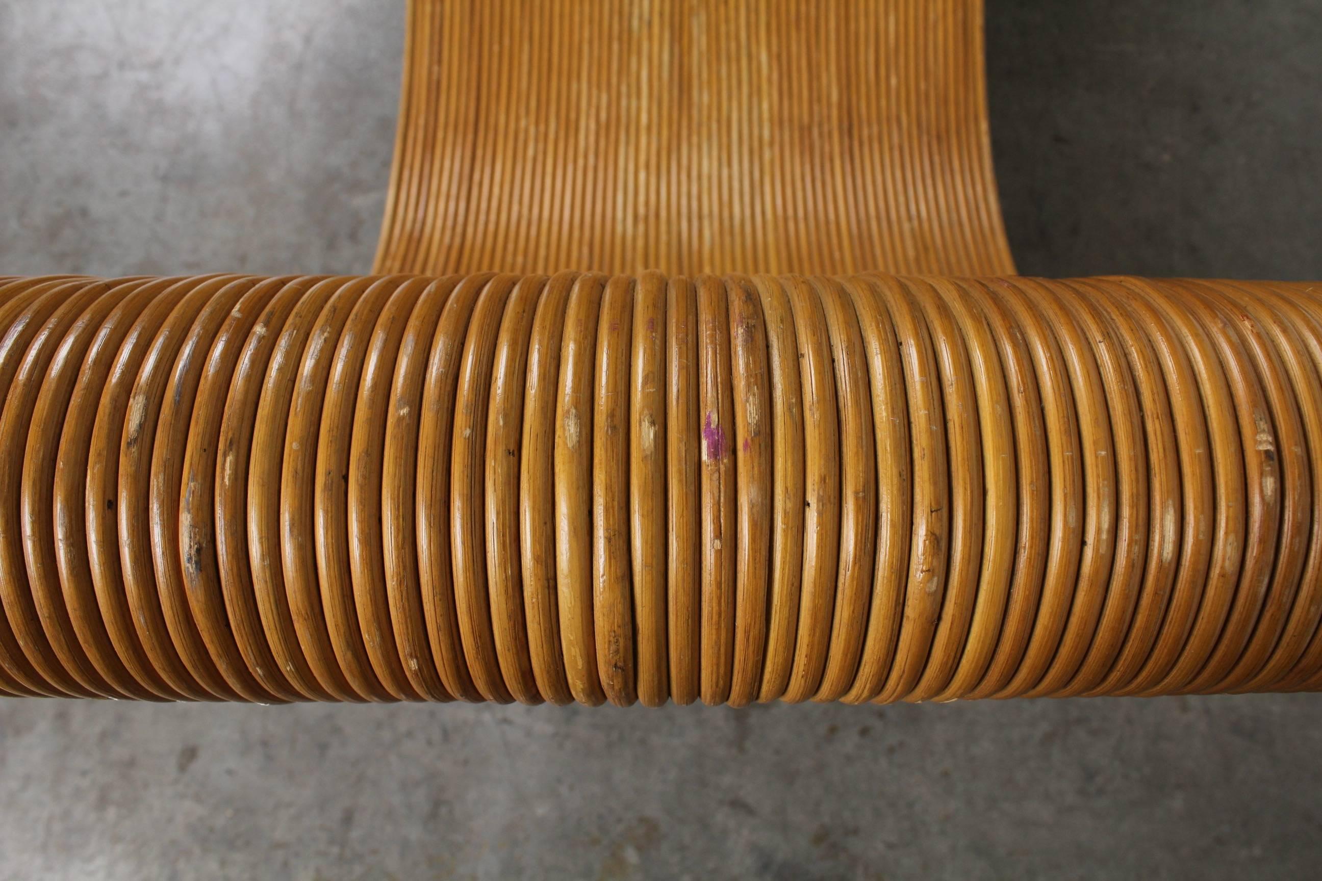 Unique Pair of Mid-Century Modern Bamboo Chairs 3