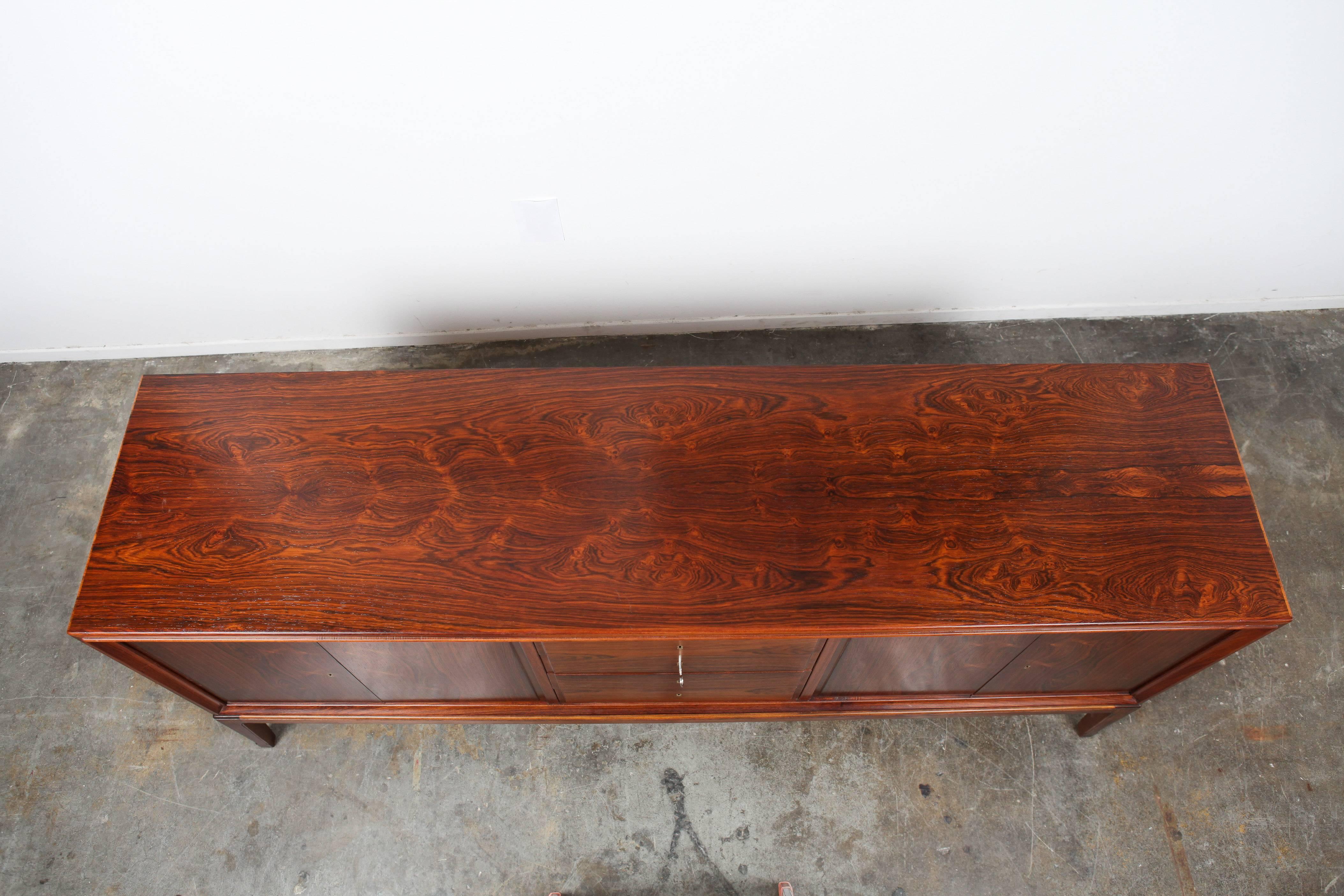 Danish Rosewood Mid-Century Modern Sideboard 3