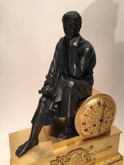 Pendulum Napoleon in Roman Emperor, Paris Empire Period