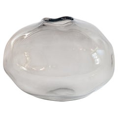 Vaso in vetro fumé Aria B di Arcade Murano