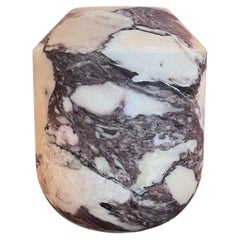 Vasque Bowl M in Calacatta Rosa Marble by Michael Verheyden