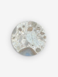 Piastra “Segment 50” in marmo Breccia Adriana di Michael Verheyden