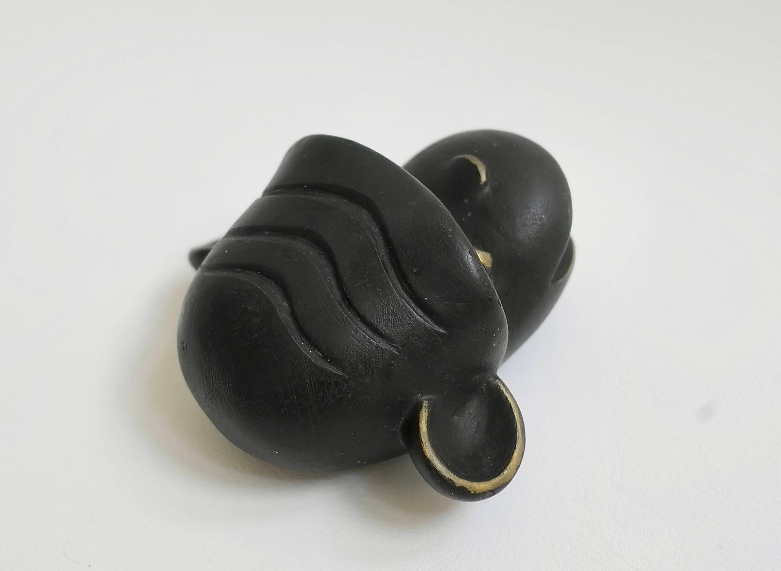 Walter Bosse Ceramic Monkey Head, Austria, 1950s In Excellent Condition In Den Haag, NL