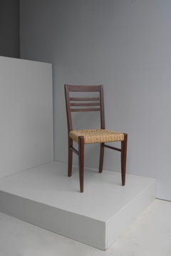 Poltrona “Rope” di Adrien Audoux e Frida Minet, stile Mid-Century Modern, Francia, anni ’50
