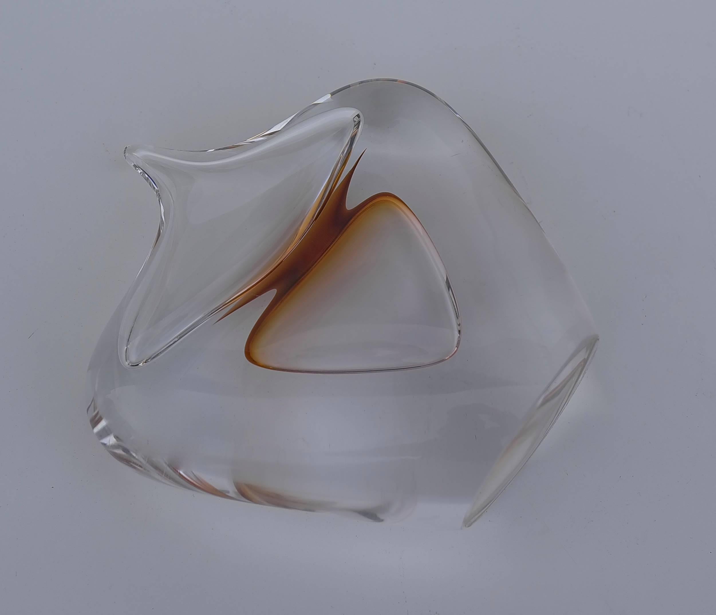 Swedish Hanne Dreutler for Studio Arhus, Glass Art Object, Sweden For Sale