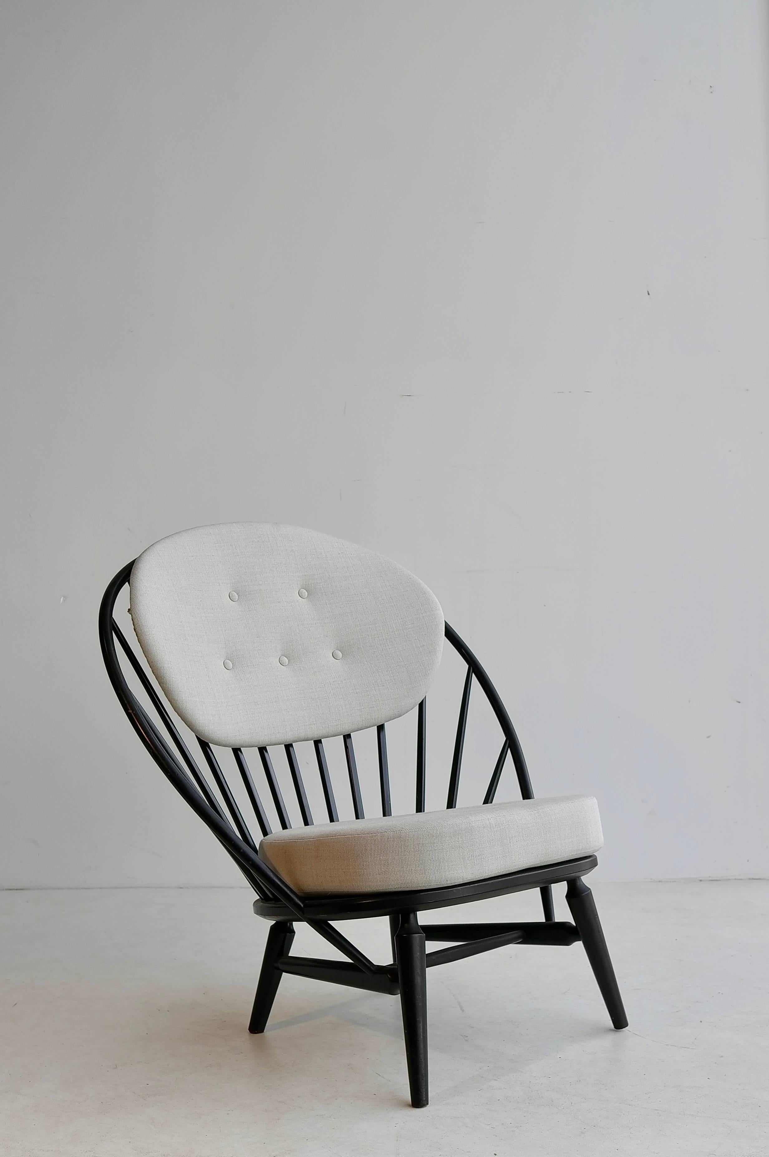Mid-Century Modern Sven Engstrom Arch Chair by Nässjö Stolsfabrik, Sweden, 1950s