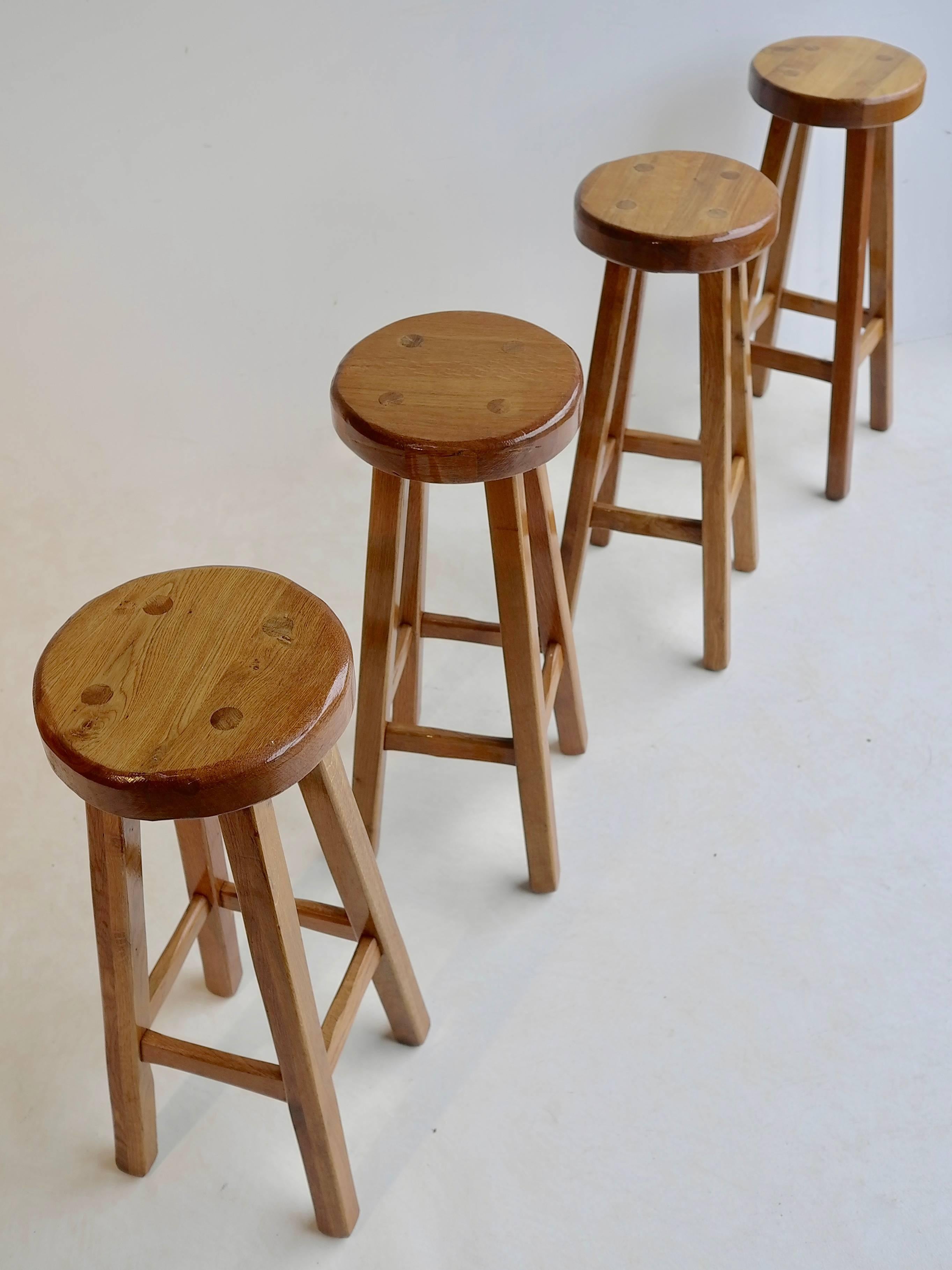 solid bar stools