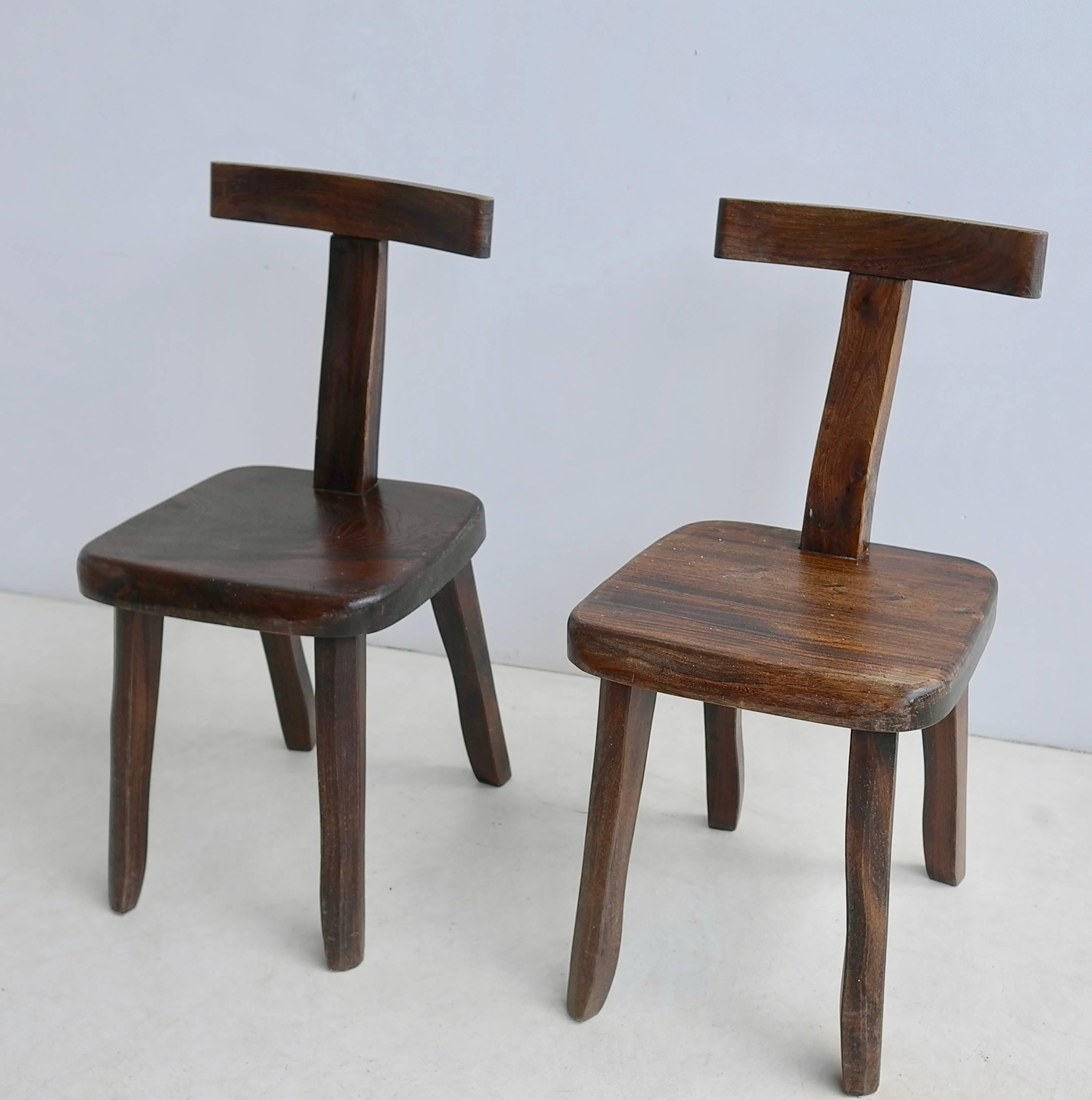 Pair of chairs by Olavi Hanninen manufactured by Mikko Nupponen, Finland, 1950s.