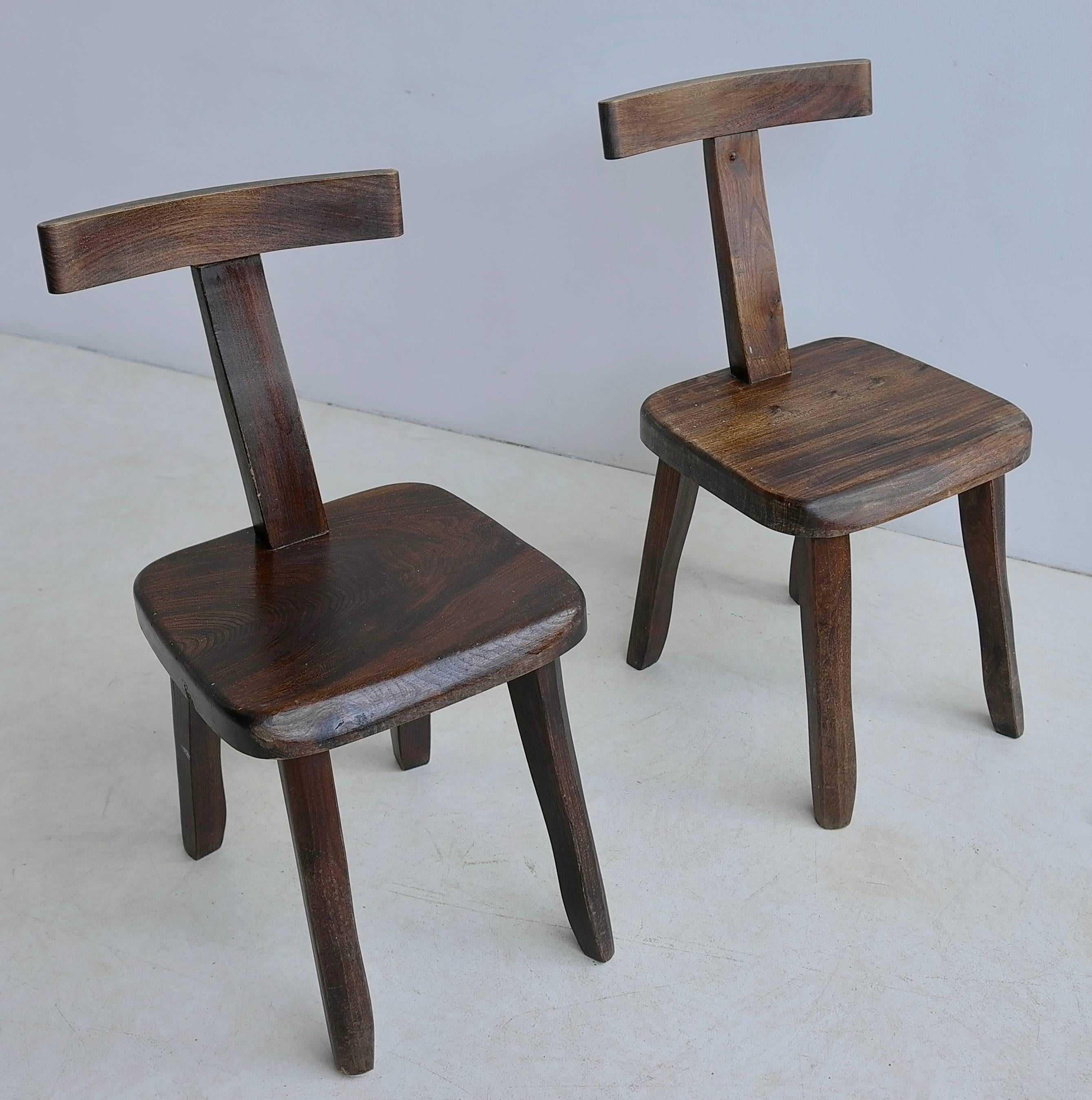 Mid-Century Modern Pair of Chairs by Olavi Hanninen for by Mikko Nupponen, Finland, 1950s