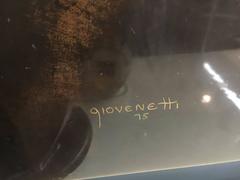 Acid Etched Brutalist Metal Art by Silvio Giovenetti