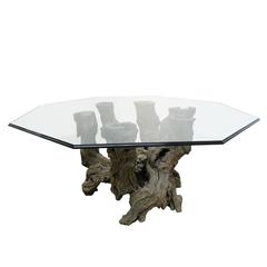 Monumental Burl Root Dining Table