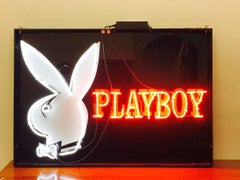 Vintage Playboy Bunny Neon Sign