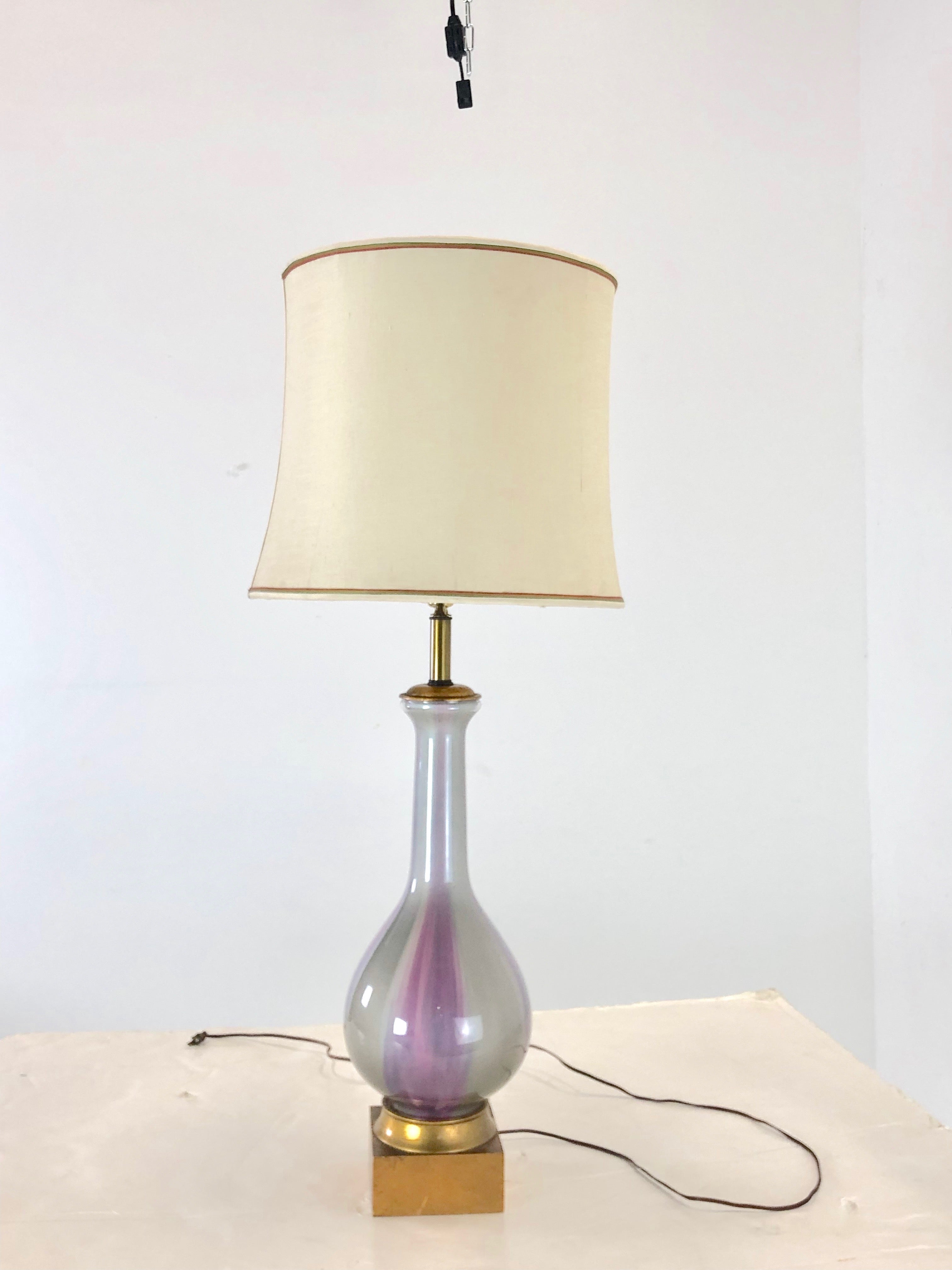 Iridescent Lamp By Frederick Cooper