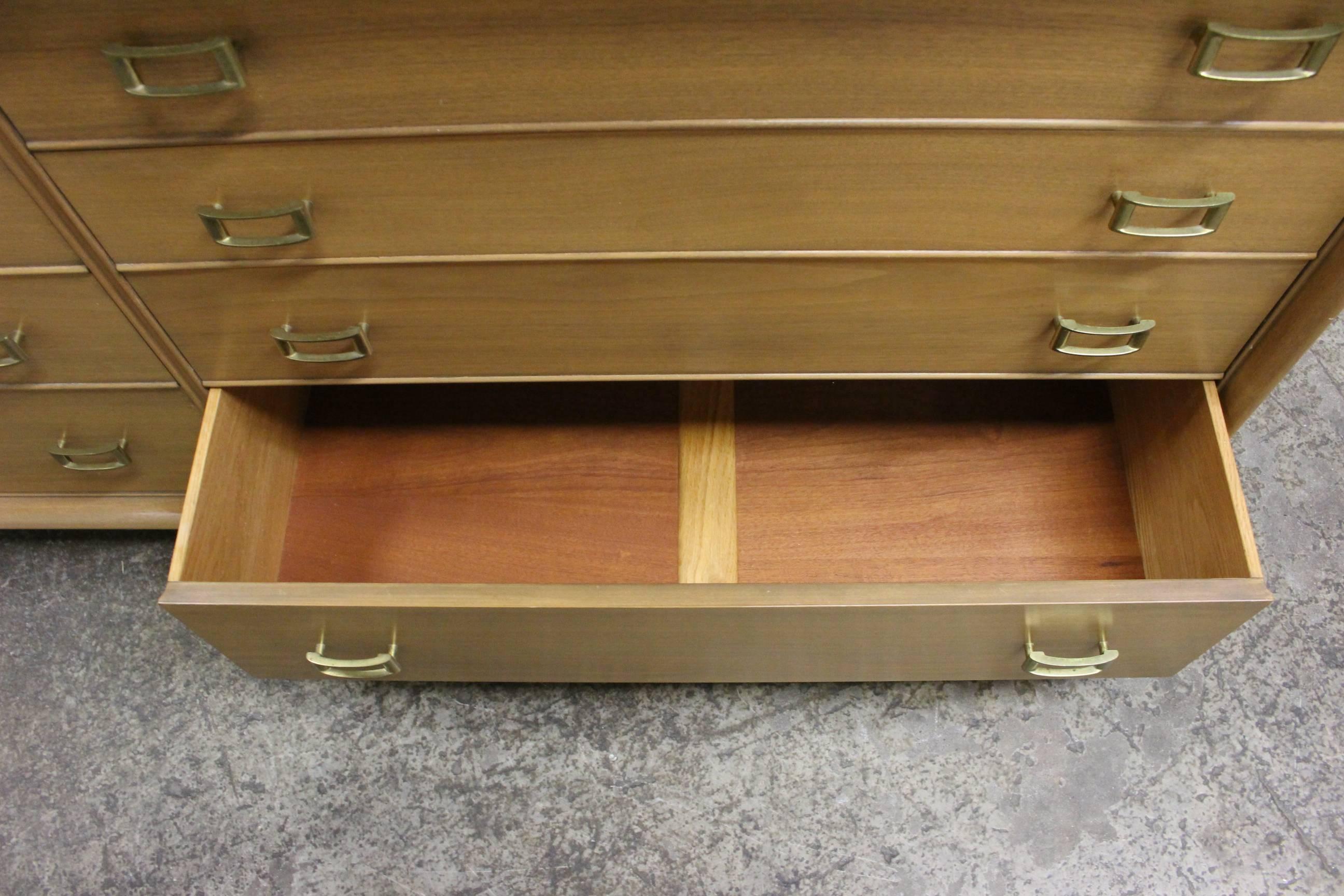 Eight-Drawer Dresser by Paul Frankl for Johnson Furniture 1