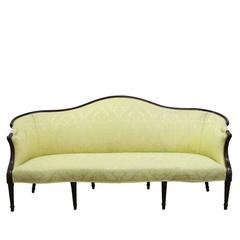 Wood Wrapped French Sofa 6