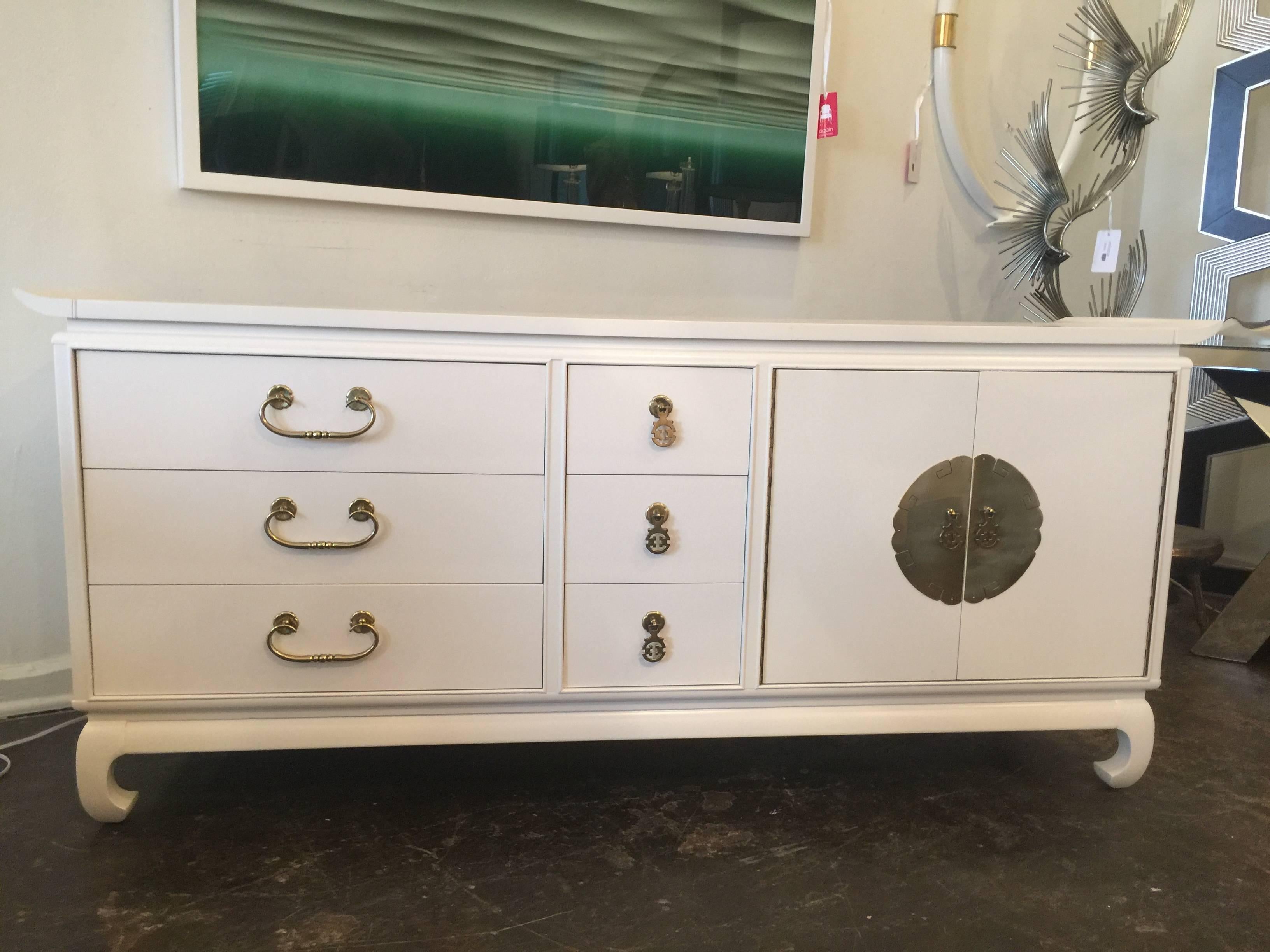 Newly Lacquered Ming Dresser by In Good Condition In Dallas, TX