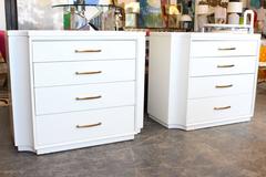 Pair of Newly Lacquered Bachelor Chests by Bernhardt