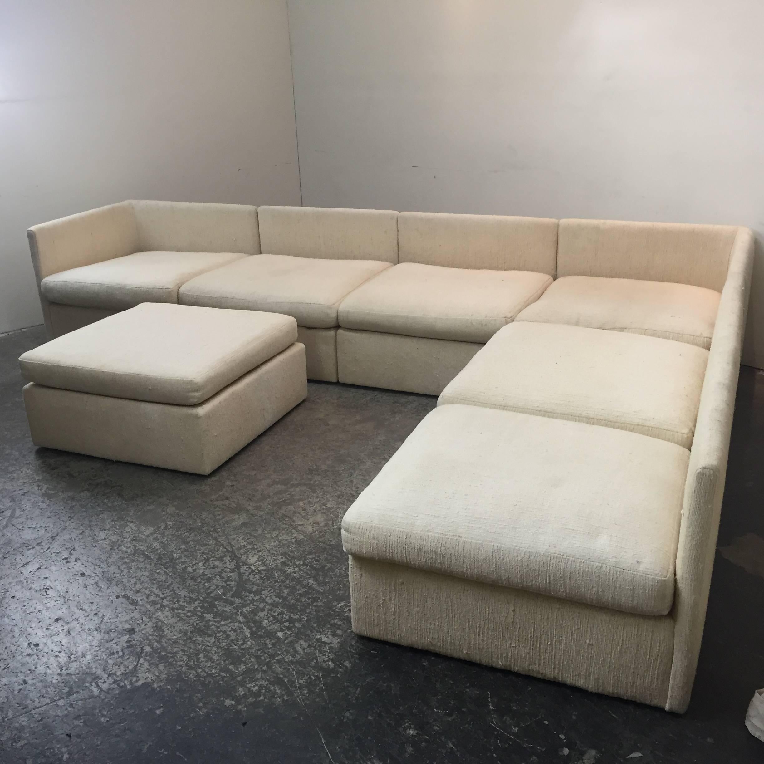 Sectional Sofa by Milo Baughman for Thayer Coggin In Good Condition In Dallas, TX
