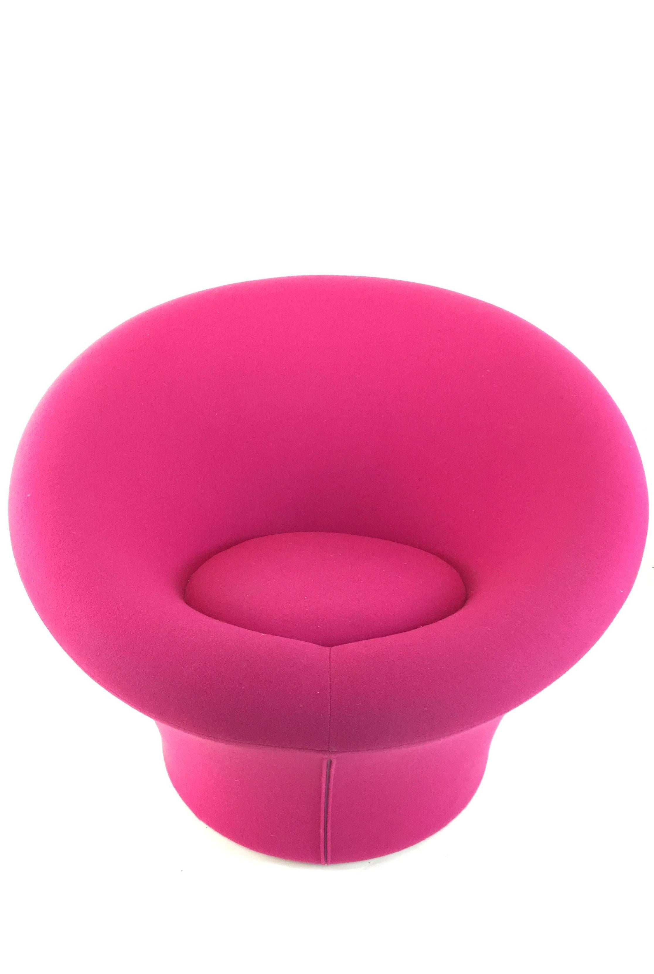 pink mushroom chair
