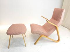 Grasshopper chair and Ottoman by Modernica