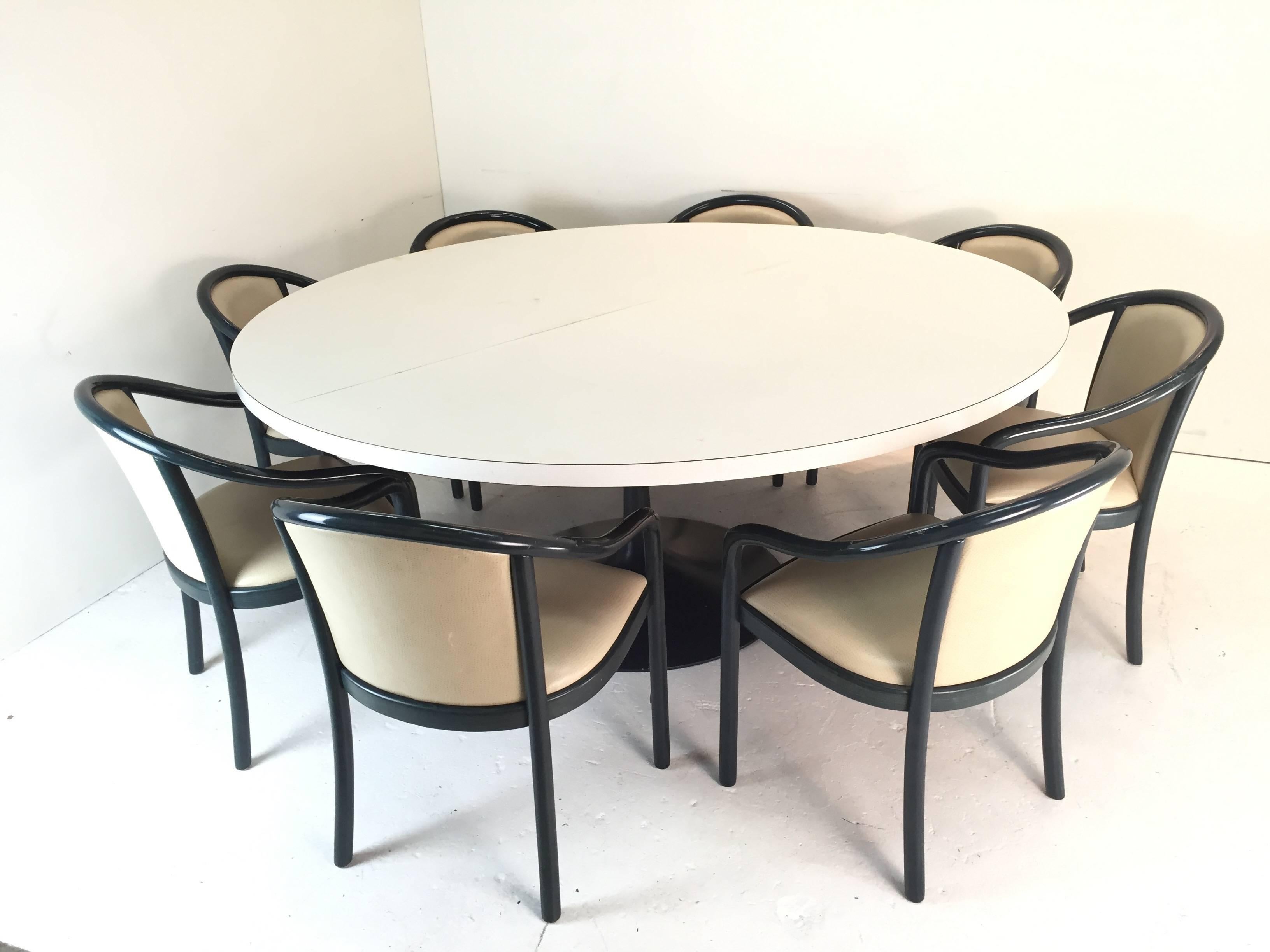 Very Large Tulip Style Dining Table 1