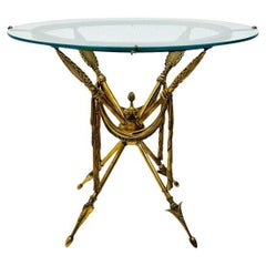 Neoclassical Arrow Side Table
