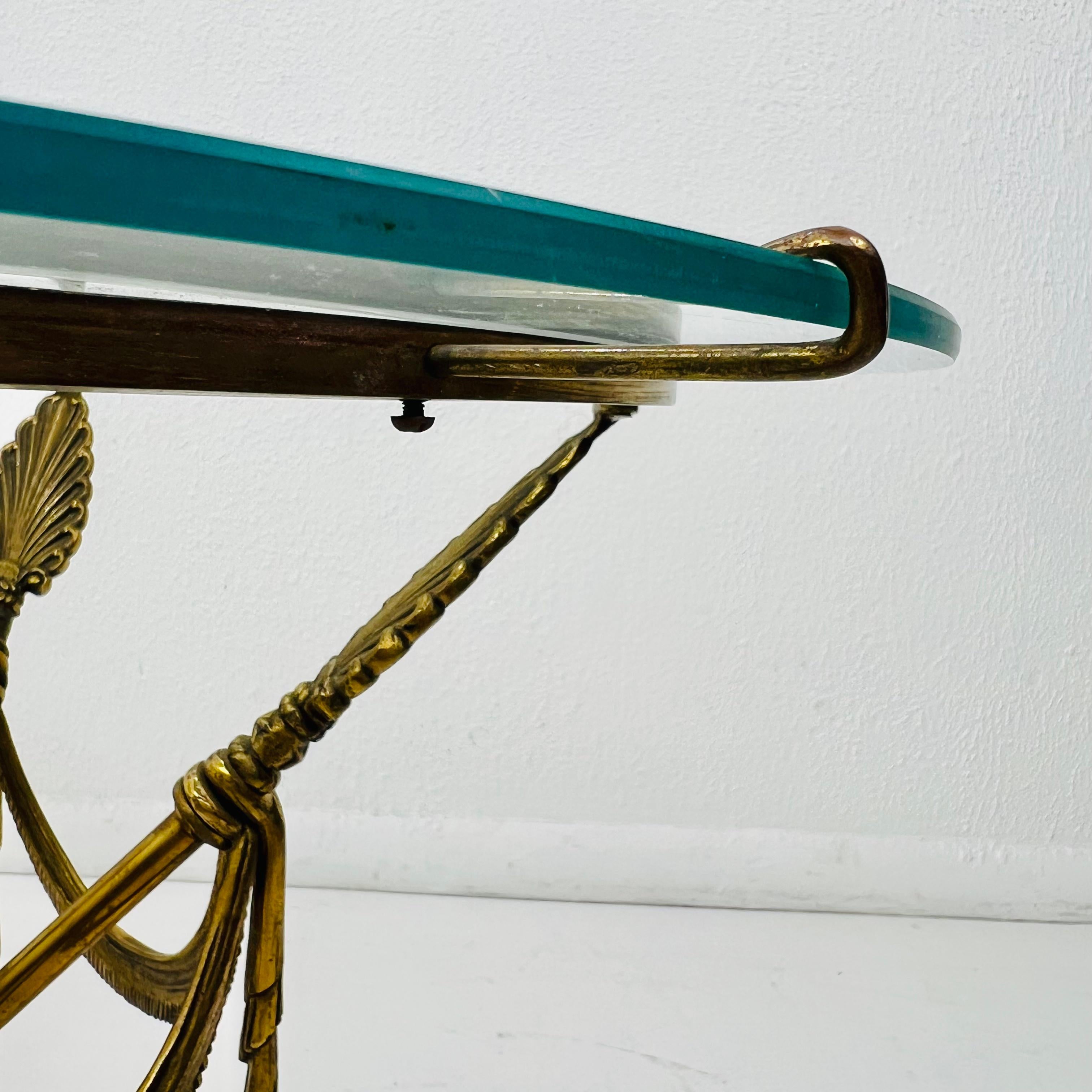 Neoclassical Arrow Side Table For Sale 6