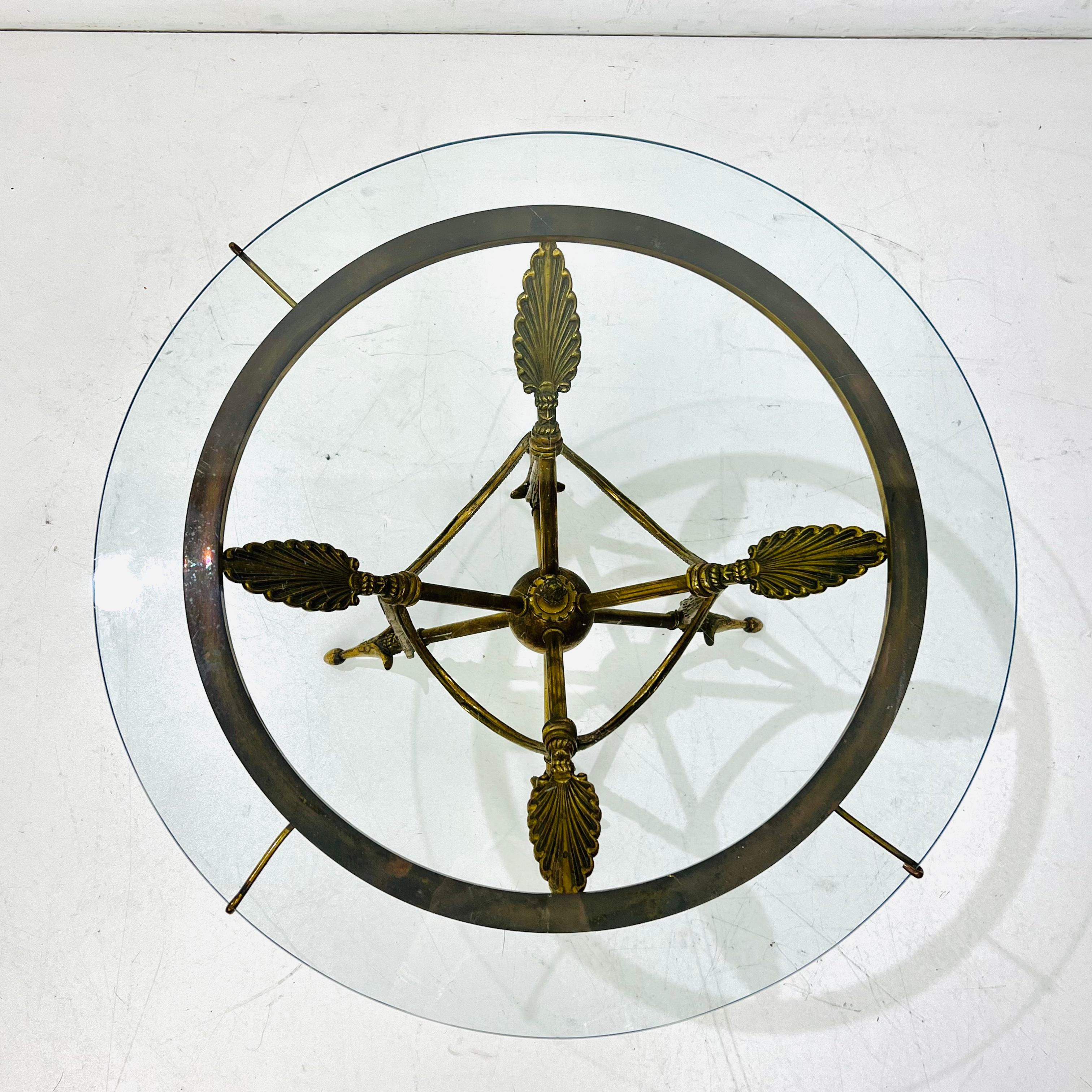 Neoclassical Arrow Side Table For Sale 2