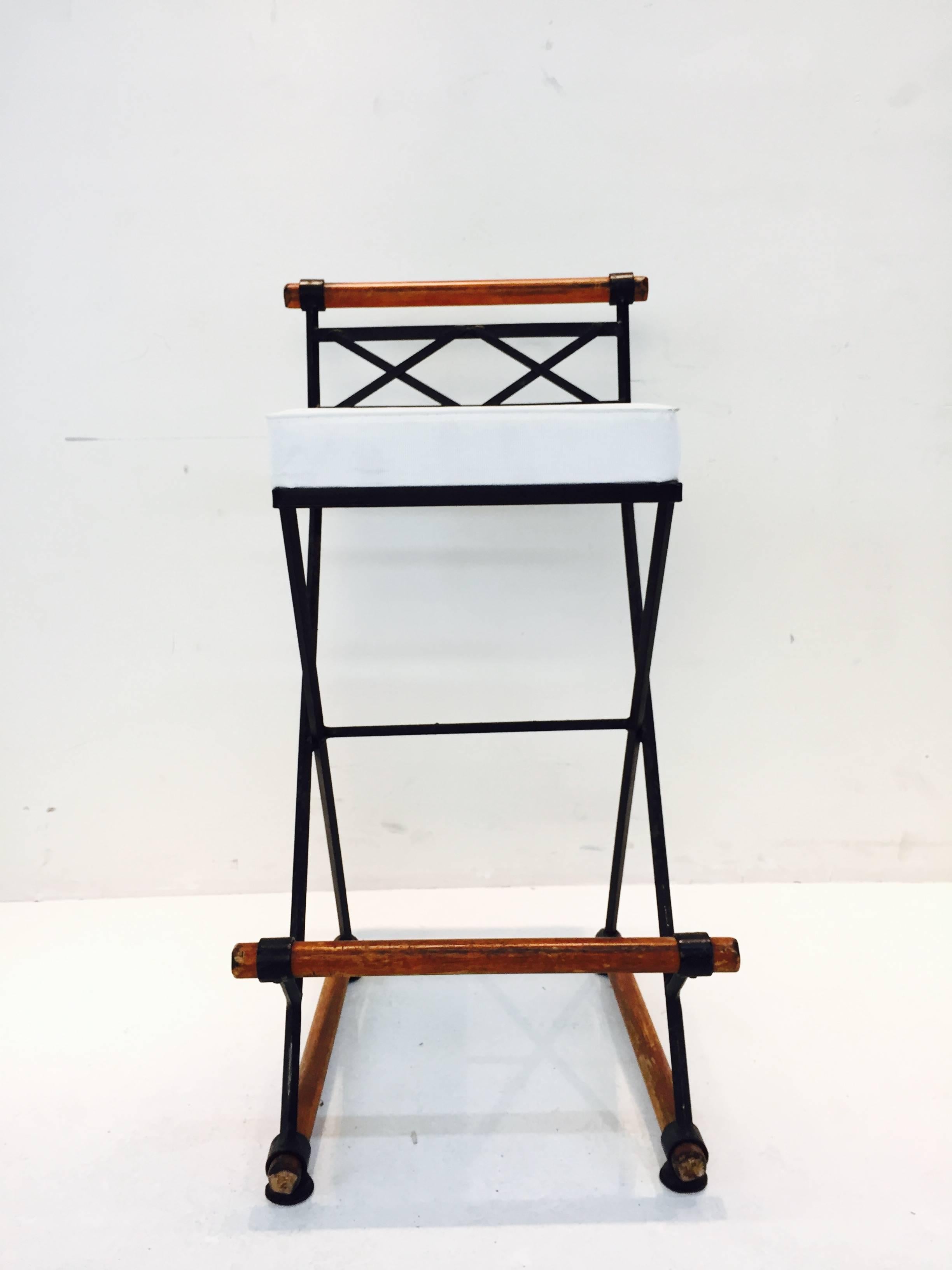 Set of Four Barstools in the Style of Cleo Baldon 1