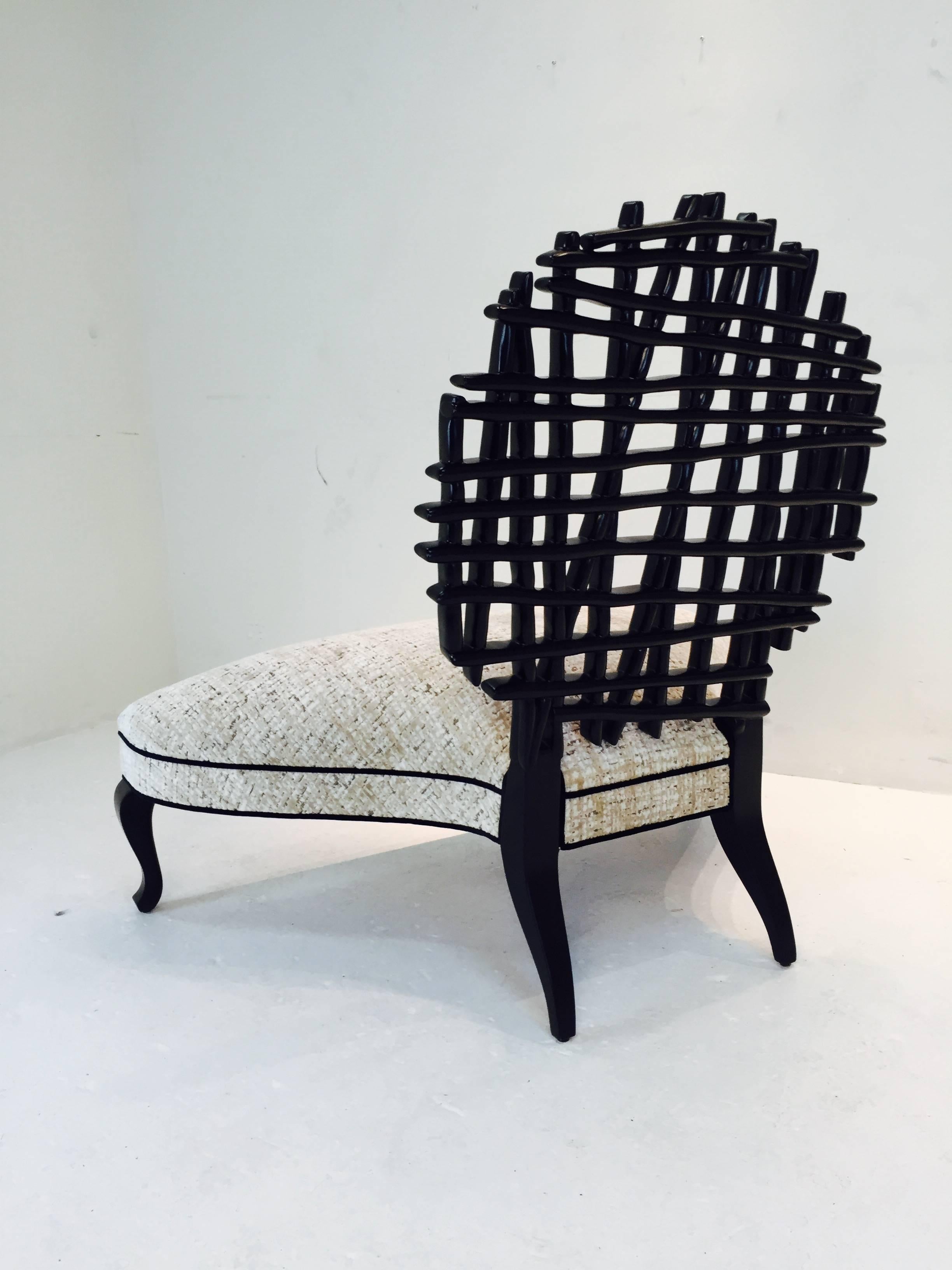 Contemporary Sculptural Lily Chair by Christopher Guy