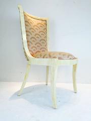 Set of Six Enrique Garcel Bone Dining Chairs