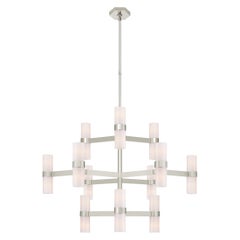 Polished Nickel "Margita" Chandelier by AERIN for Visual Comfort Signature