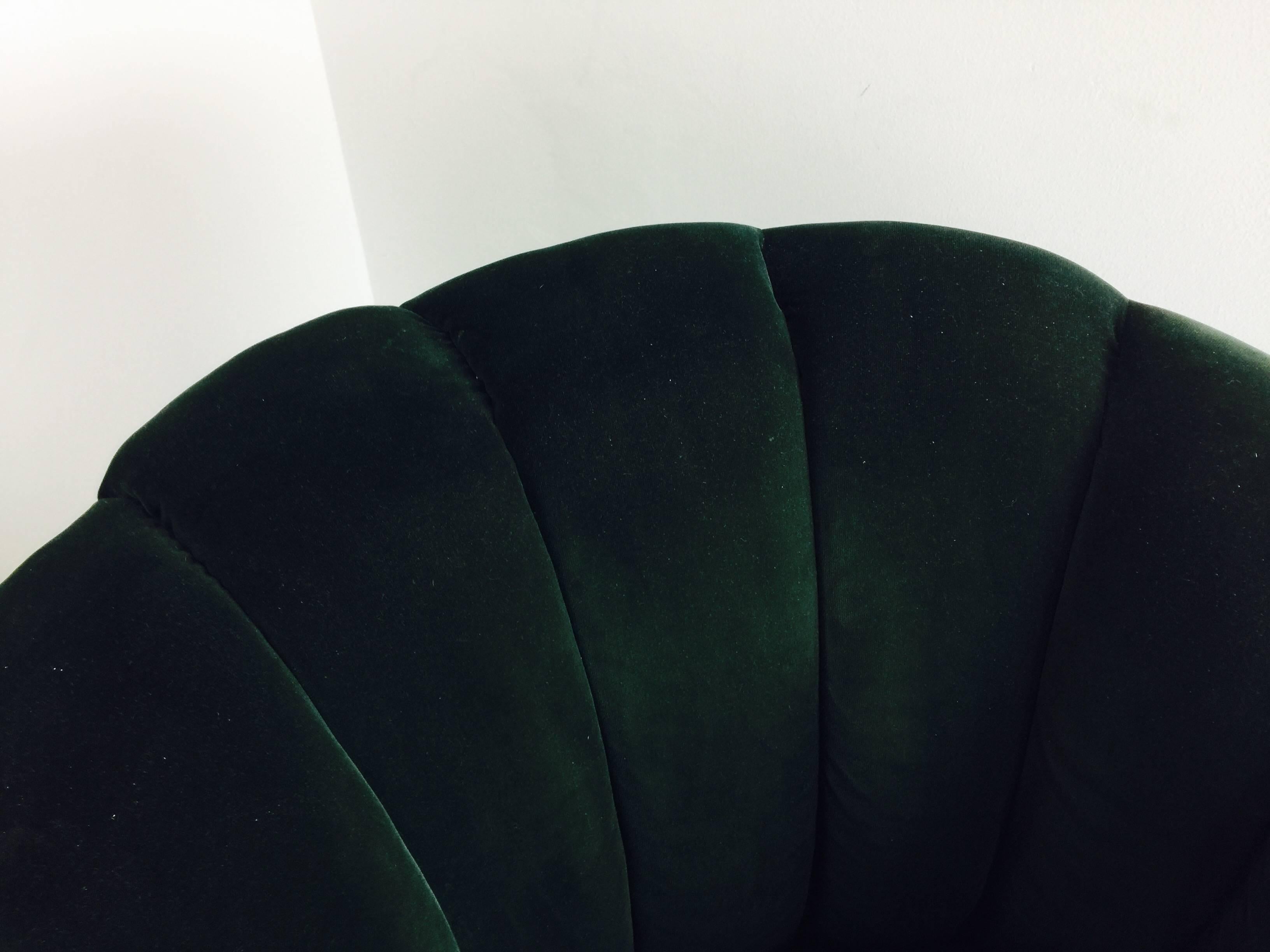 green swivel chairs