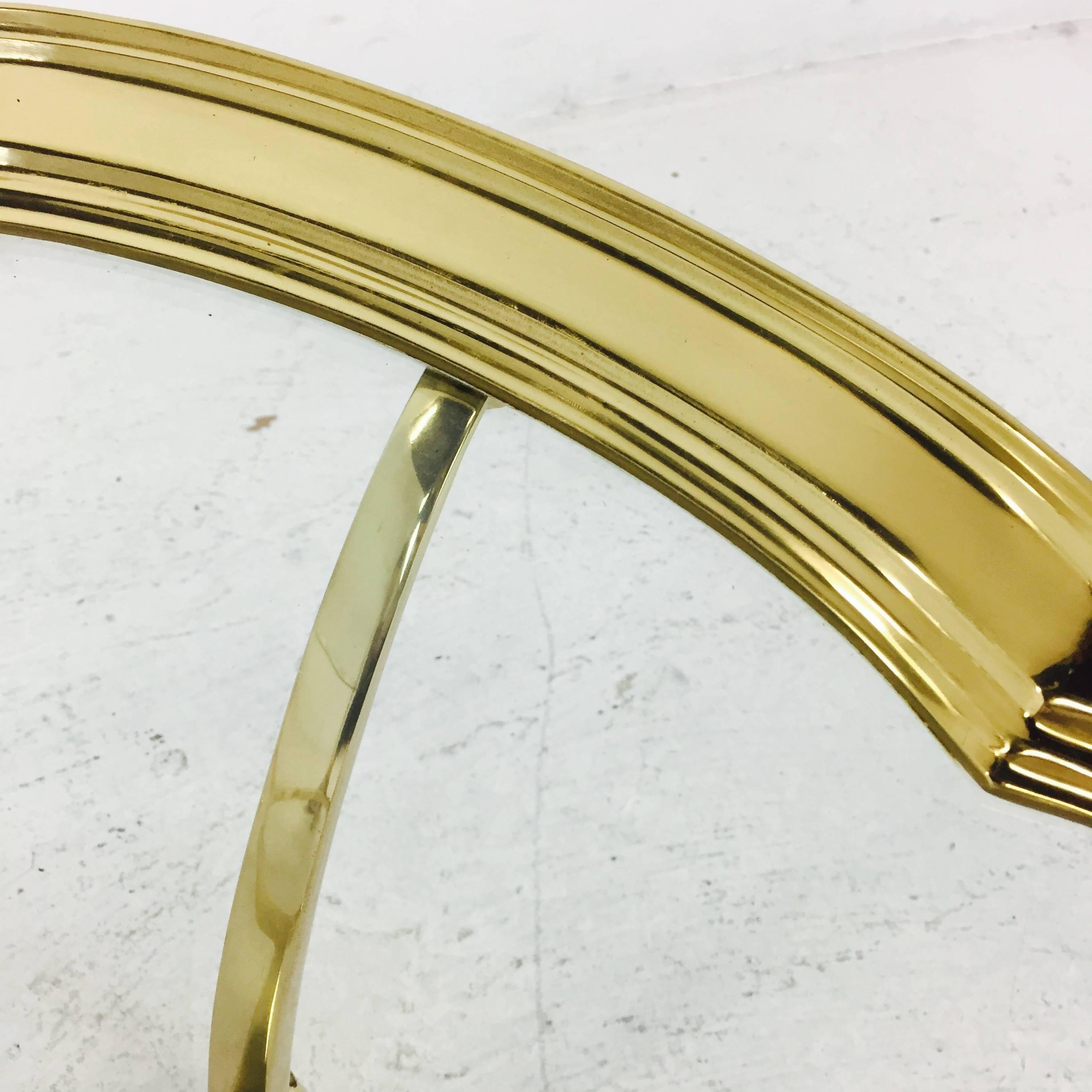 labarge brass coffee table