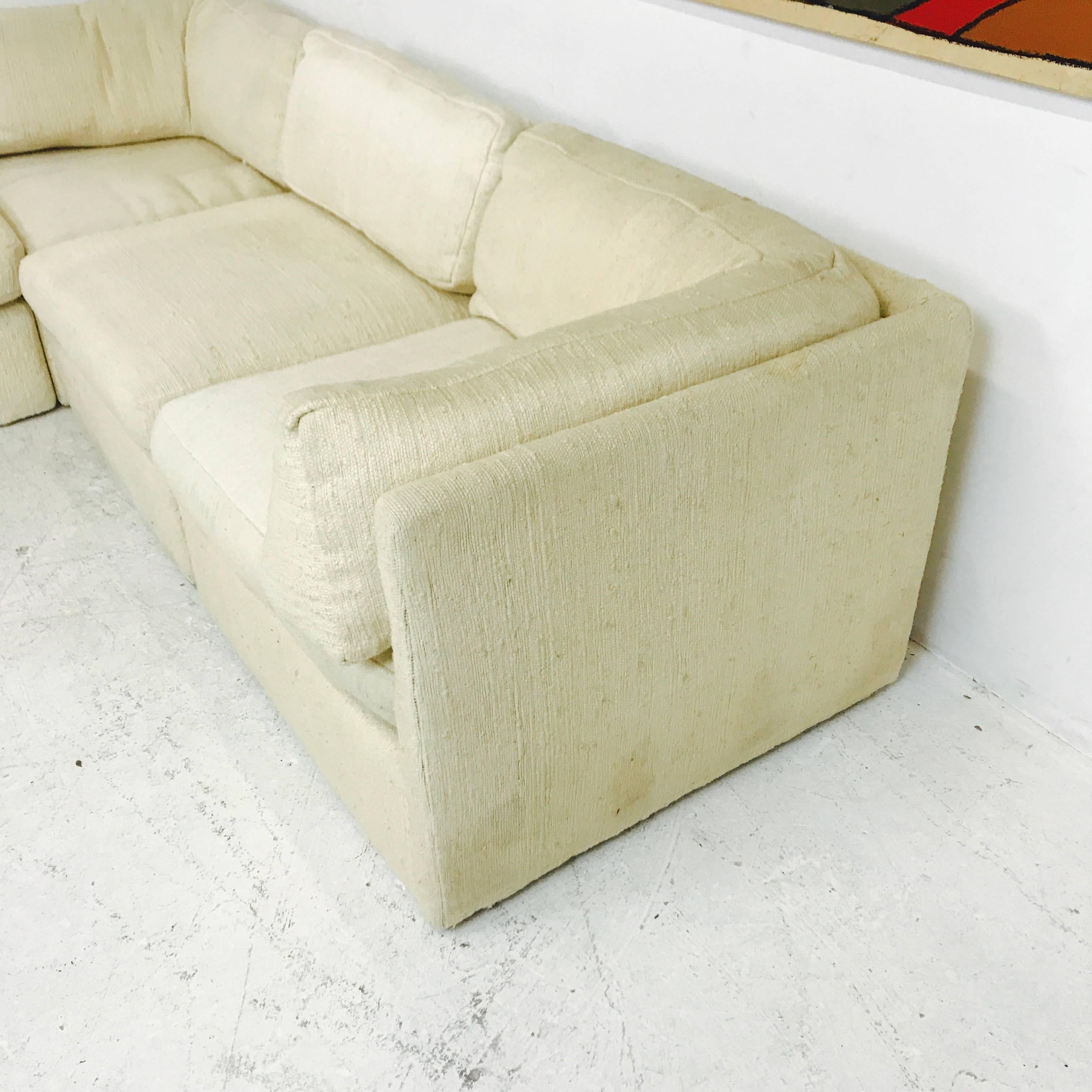 20th Century Milo Baughman Modular Sectional Sofa for Thayer Coggin