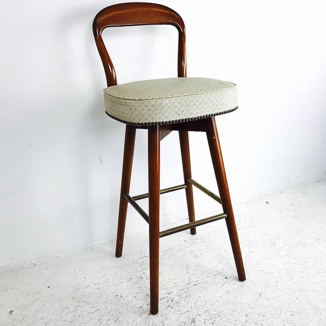 mcm counter height stools