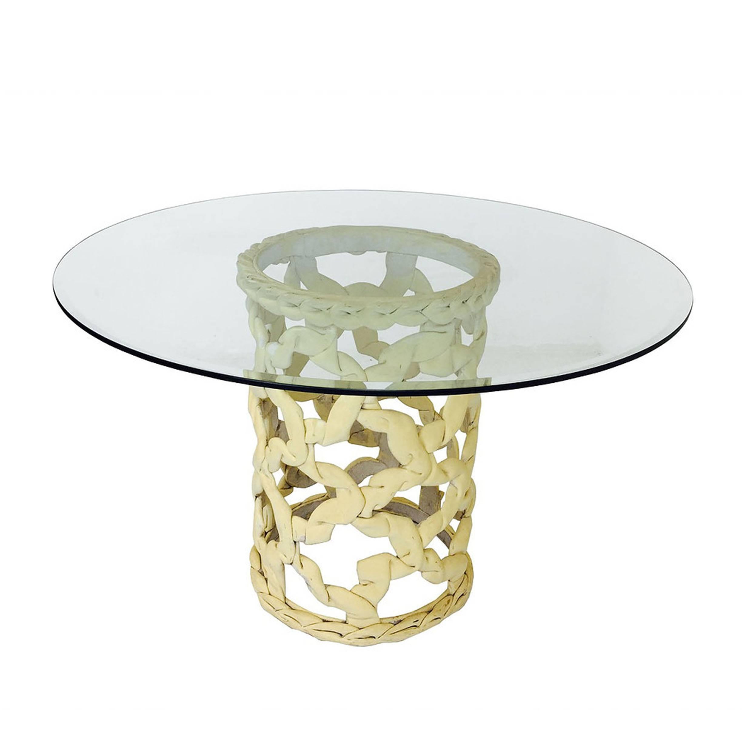"Ribbon" Dining Table In the Style of Tony Duquette For Sale