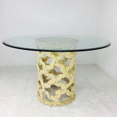 "Ribbon" Dining Table In the Style of Tony Duquette