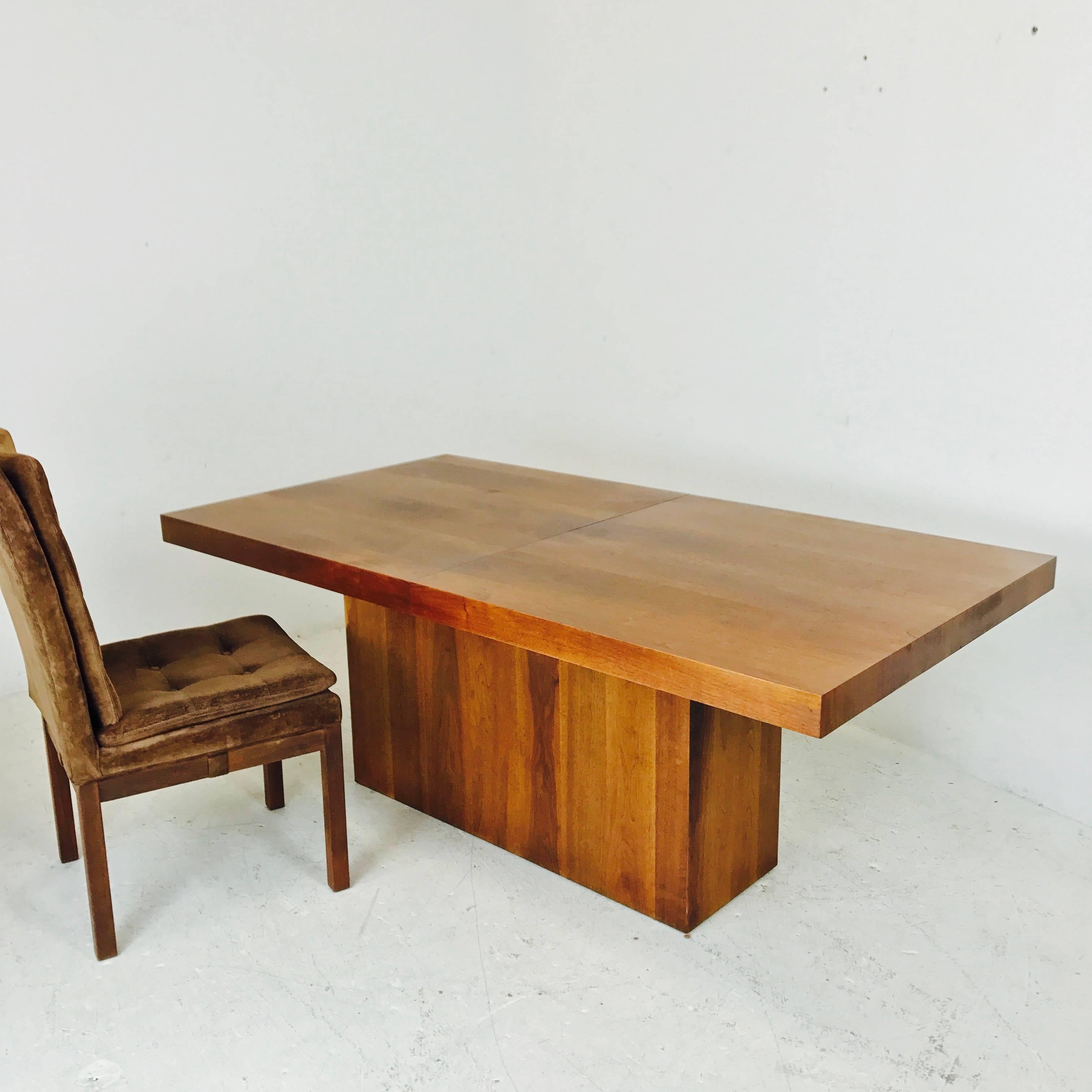 dillingham walnut dining table