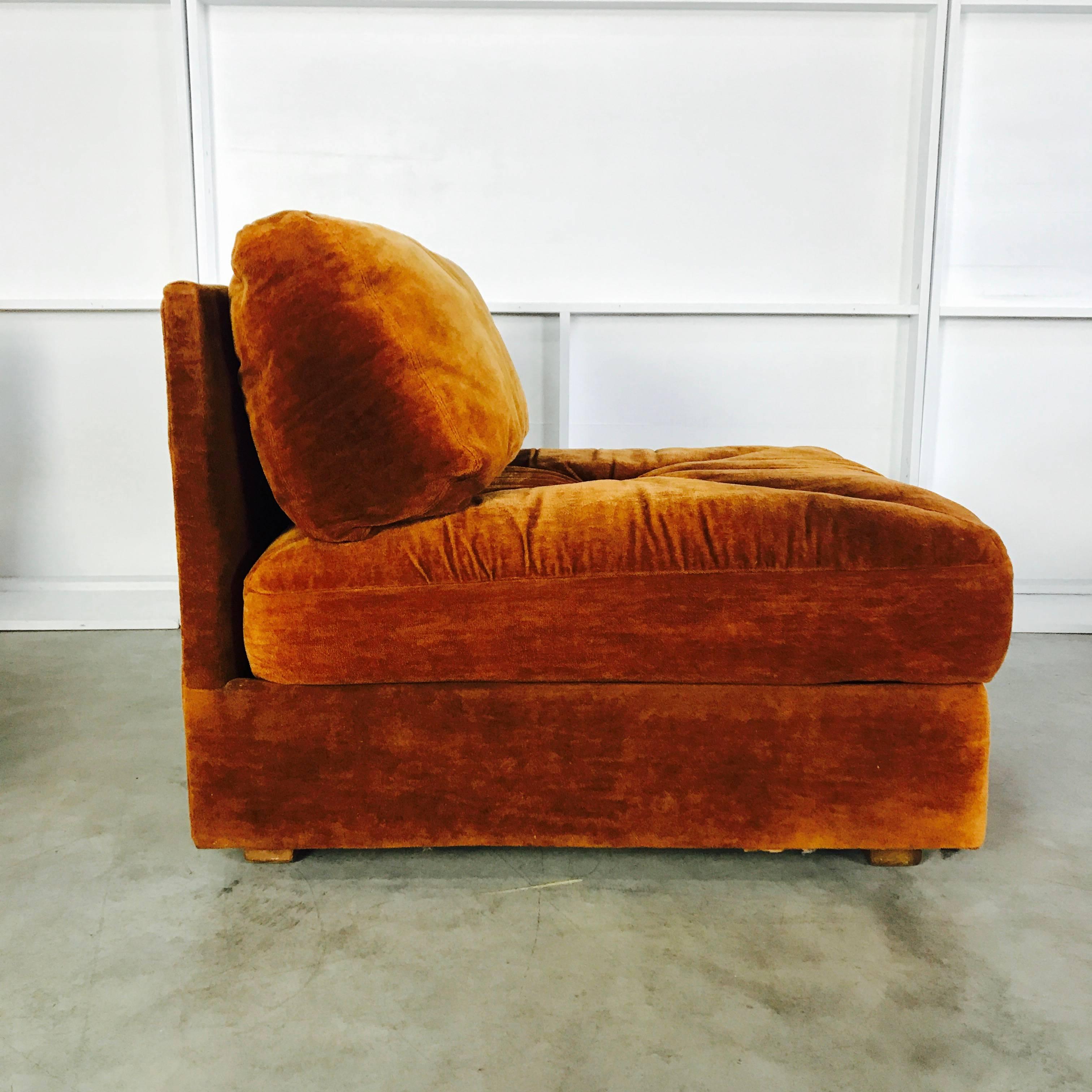 20th Century Ten-Piece Sectional Sofa Pit in the Style Milo Baughman by Selig