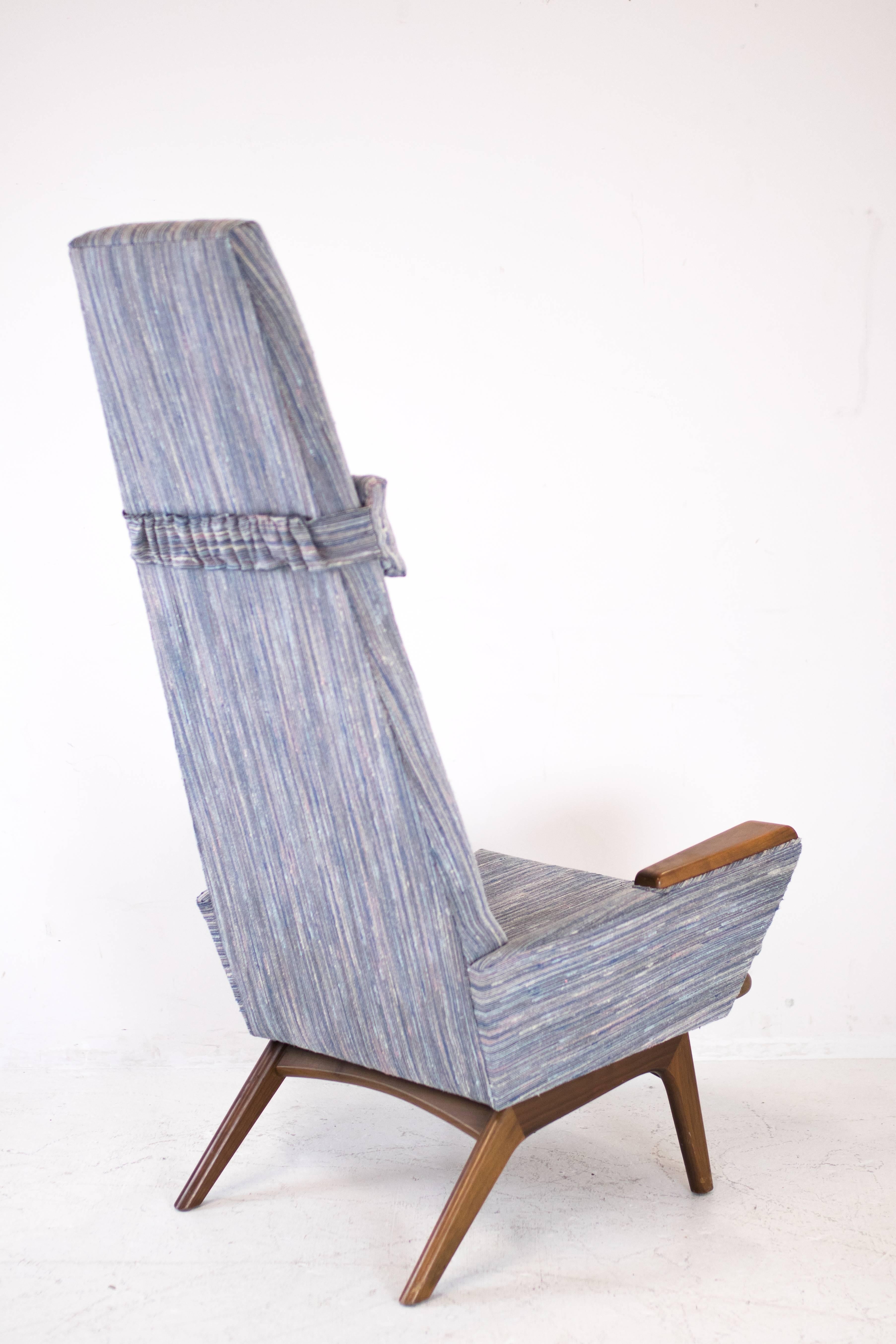 20th Century Pair of Slim Jim Lounge Chairs by Adrian Pearsall for Craft Associates