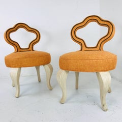 Pair of Barry Dixon Rose Anne Side Chairs