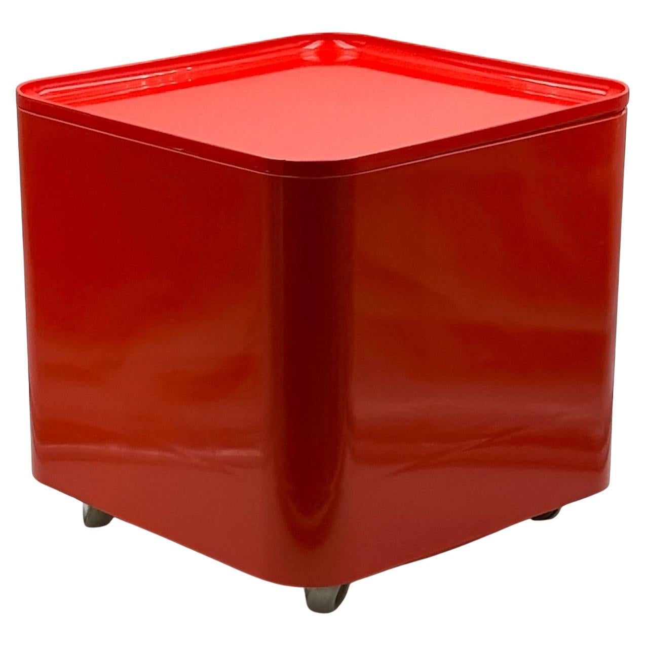Space Age 70s Table with Storage Compartment DIME by Marcello Siard for Longato For Sale