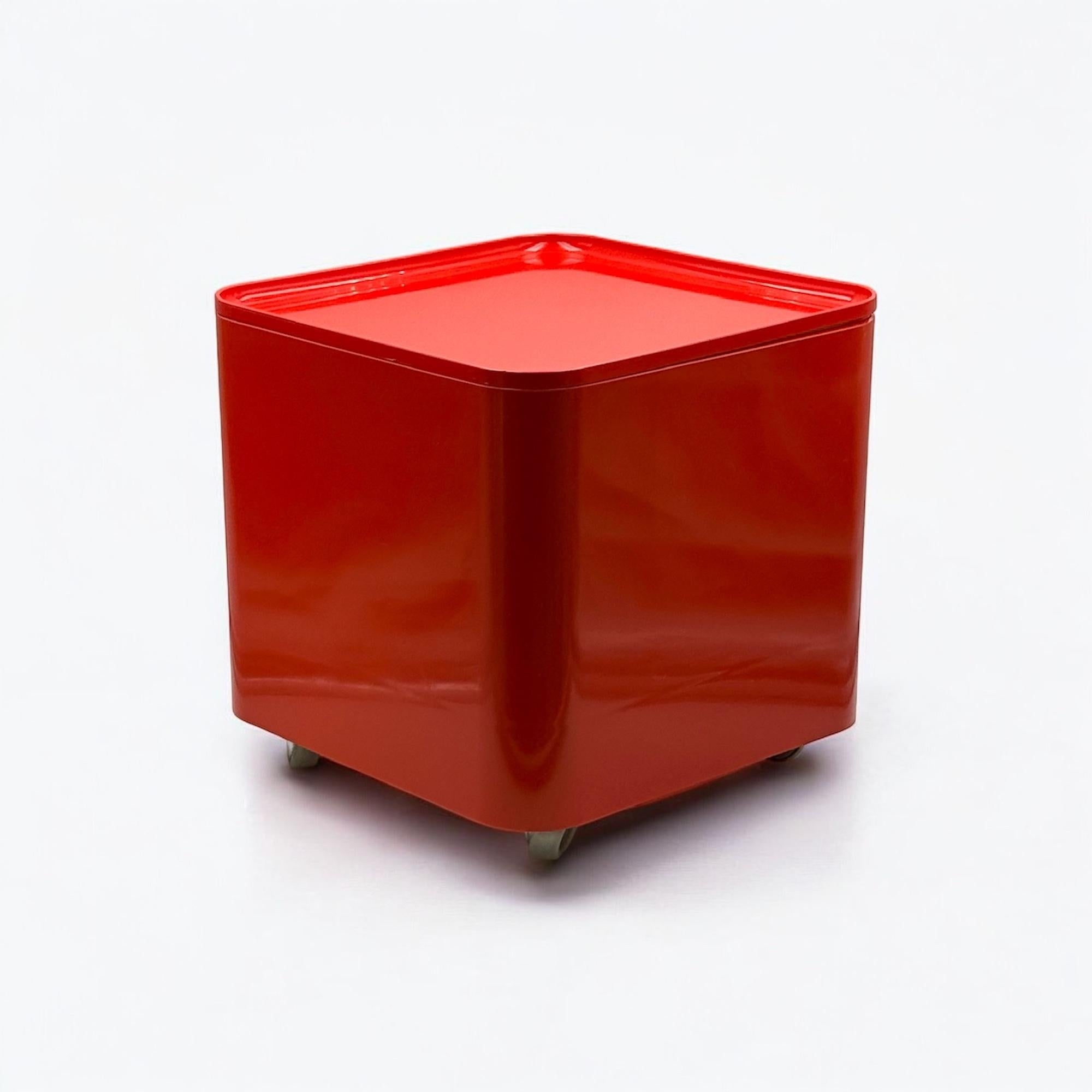 Space Age 70s Table with Storage Compartment DIME by Marcello Siard for Longato For Sale 5