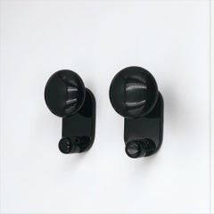 1970s Italian Modernist Plastic Wall Hooks by Carlo Bartoli for Con and Con