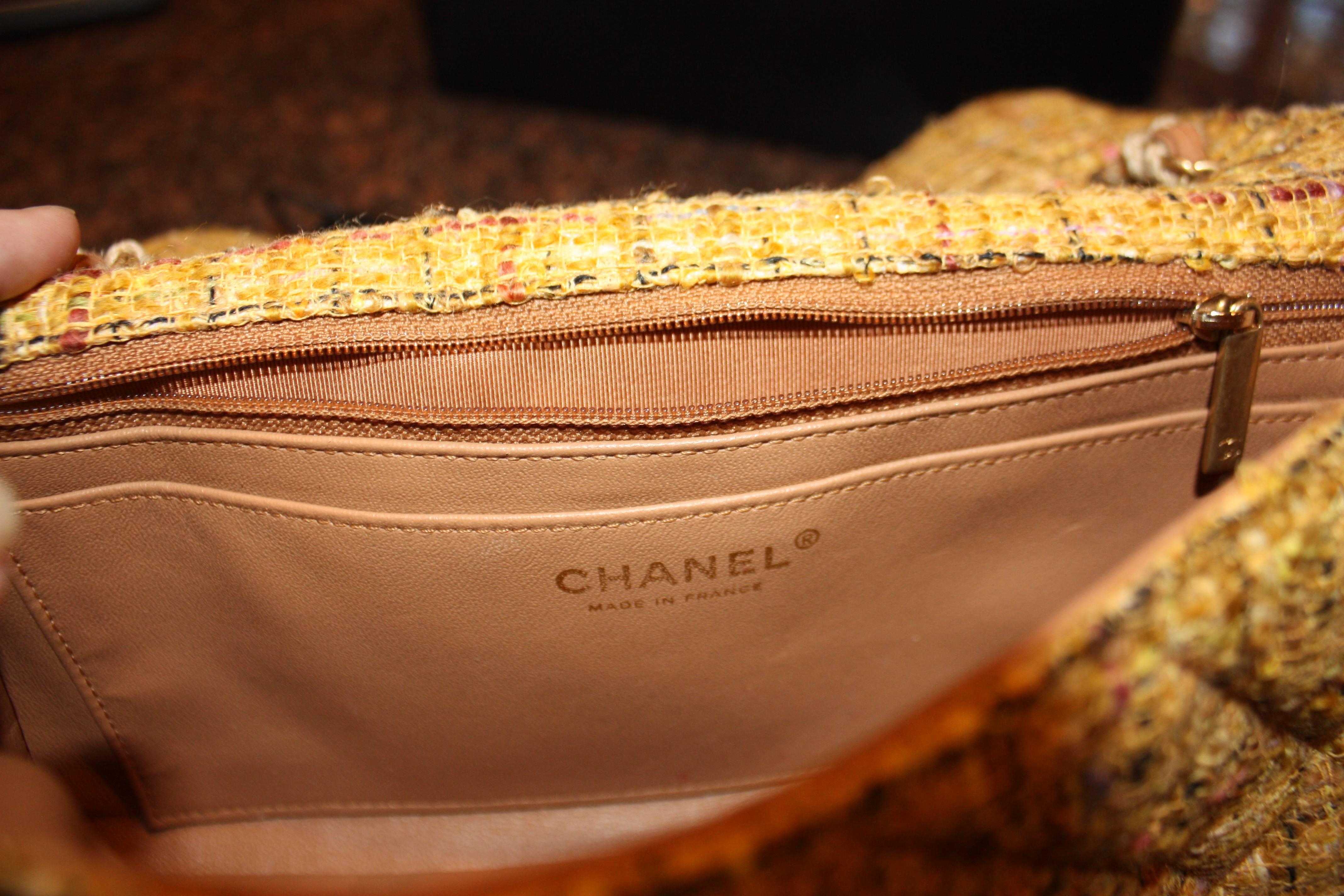 French Mustard and Multicolor Chanel Bag 