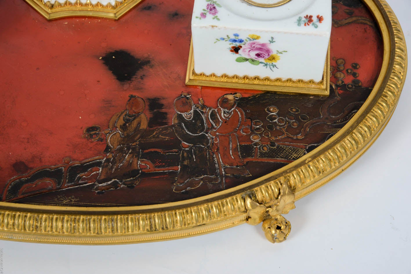 Louis XV Rare Inkwell  For Sale