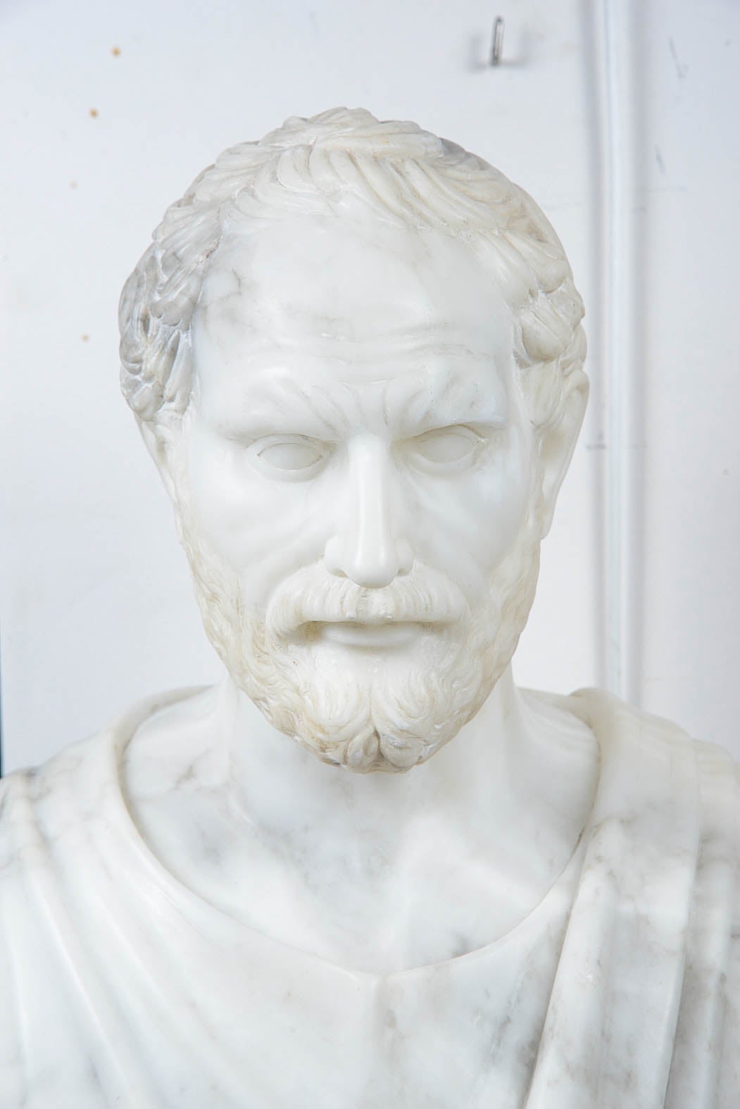 Bust of Sophocle in alabaster.
Very well carved.